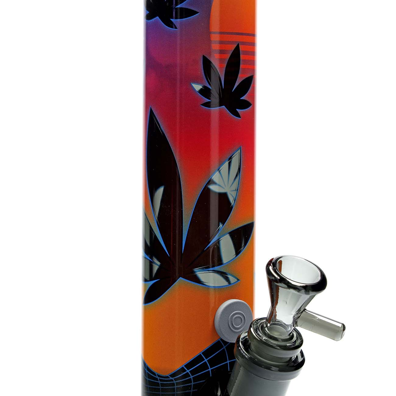 FIRE-FLOW™ X Black Leaf Bong LEAVES 37-3