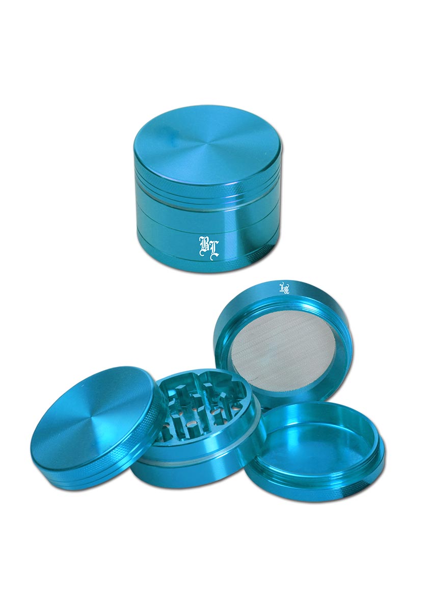 BL Aluminium Grinder 4-part W Gift Box Anodised | 11 Colors