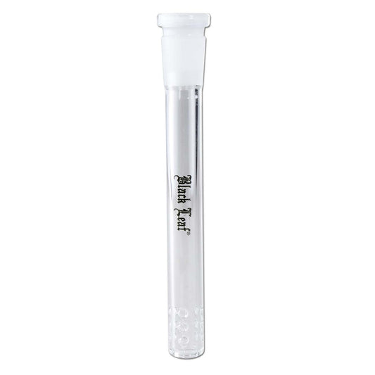 Black Leaf Hole Diffuser Chillum | 100-180 mm | SG19/14