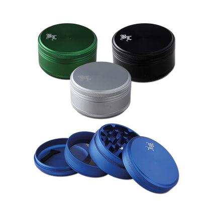 Black Leaf Alu Grinder 4-part matt