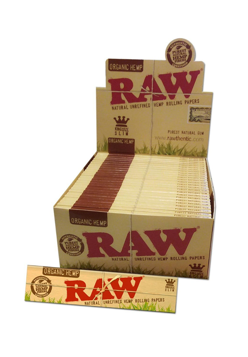 RAW Organic Hemp Papers KS Slim | 50