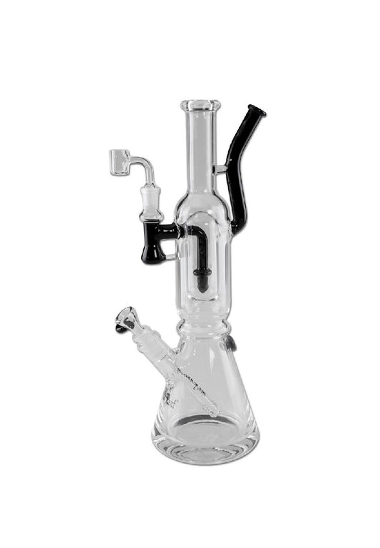 Black Leaf Double Track Bong