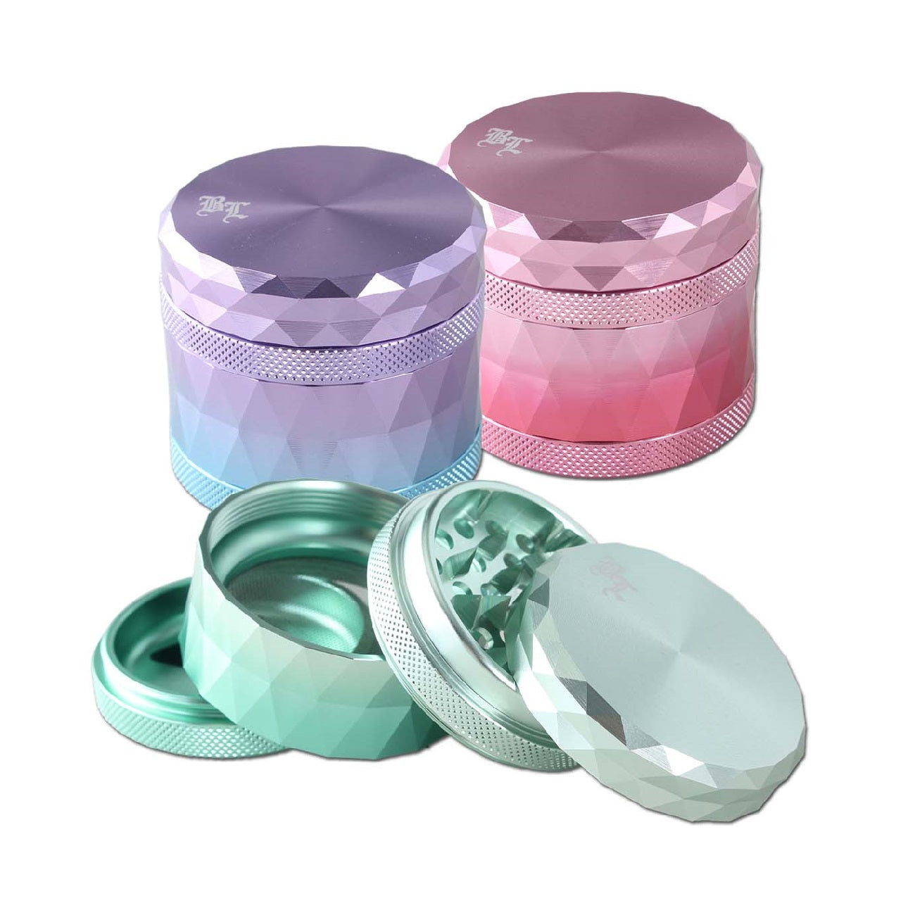 BL Aluminium Grinder 4-Part iridescent