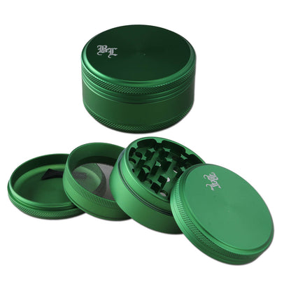 Black Leaf Alu Grinder 4-part matt