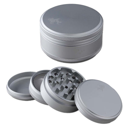 Black Leaf Alu Grinder 4-part matt