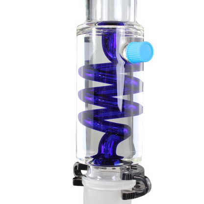 BLAZE M+M piston bong spiral 2-piece