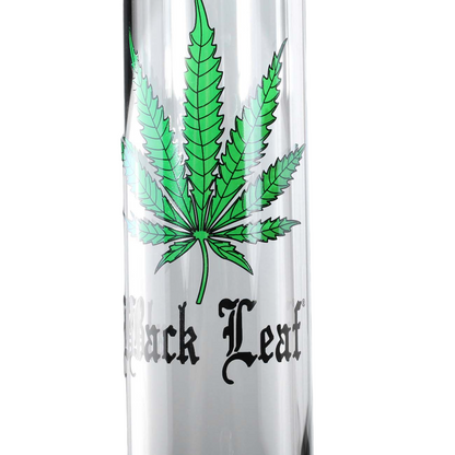 Black Leaf Glass Bong LEAF