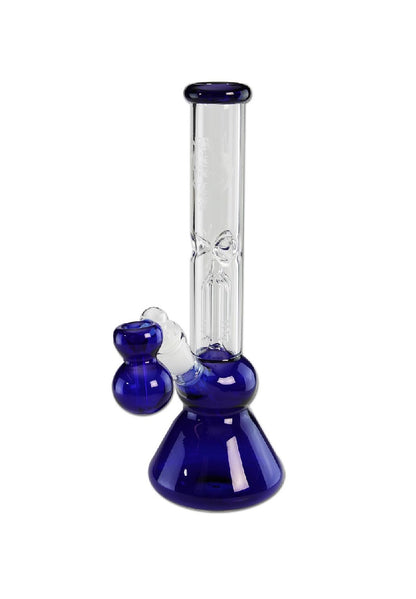 Black Leaf Fly Ice Bong 4-Arm Percolator