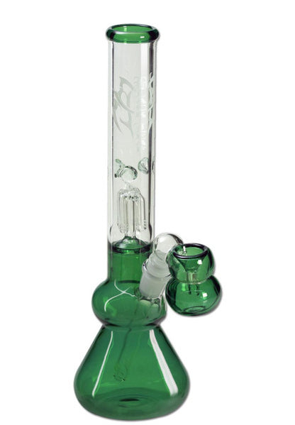 Black Leaf Fly Ice Bong 4-Arm Percolator