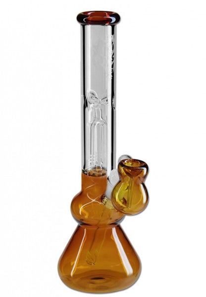 Black Leaf Fly Ice Bong 4-Arm Percolator