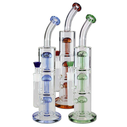 Black Leaf Triple Percolator Bong