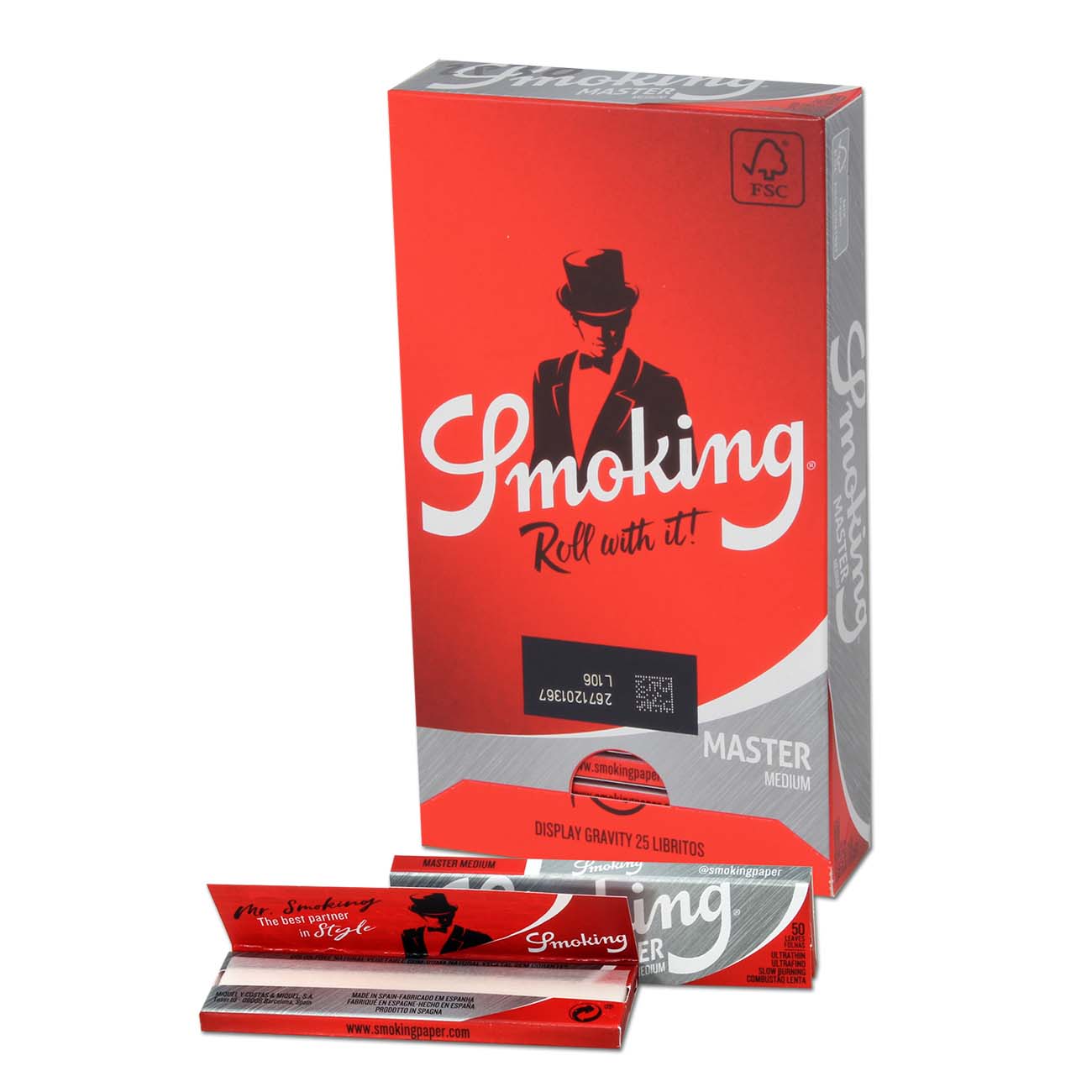 Smoking Master Papers Medium Ultra Thin | 25x50